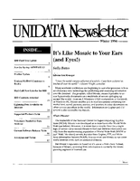UNIDATA Newsletter Winter 1994