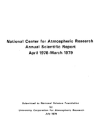 1978 - 1979 Annual Scientific Report (April 1978 - March 1979)