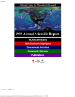 1998 Annual Scientific Report