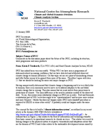 Letter on Future of the IPCC