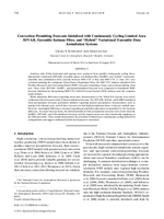 Convection-permitting forecasts initialized with continuously cycling limited-area 3DVAR, ensemble Kalman filter, and "hybrid" variational-ensemble data assimilation systems