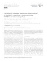Advantages of assimilating multispectral satellite retrievals of atmospheric composition: a demonstration using MOPITT carbon monoxide products