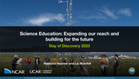 Science education: Expanding our reach and building for the future